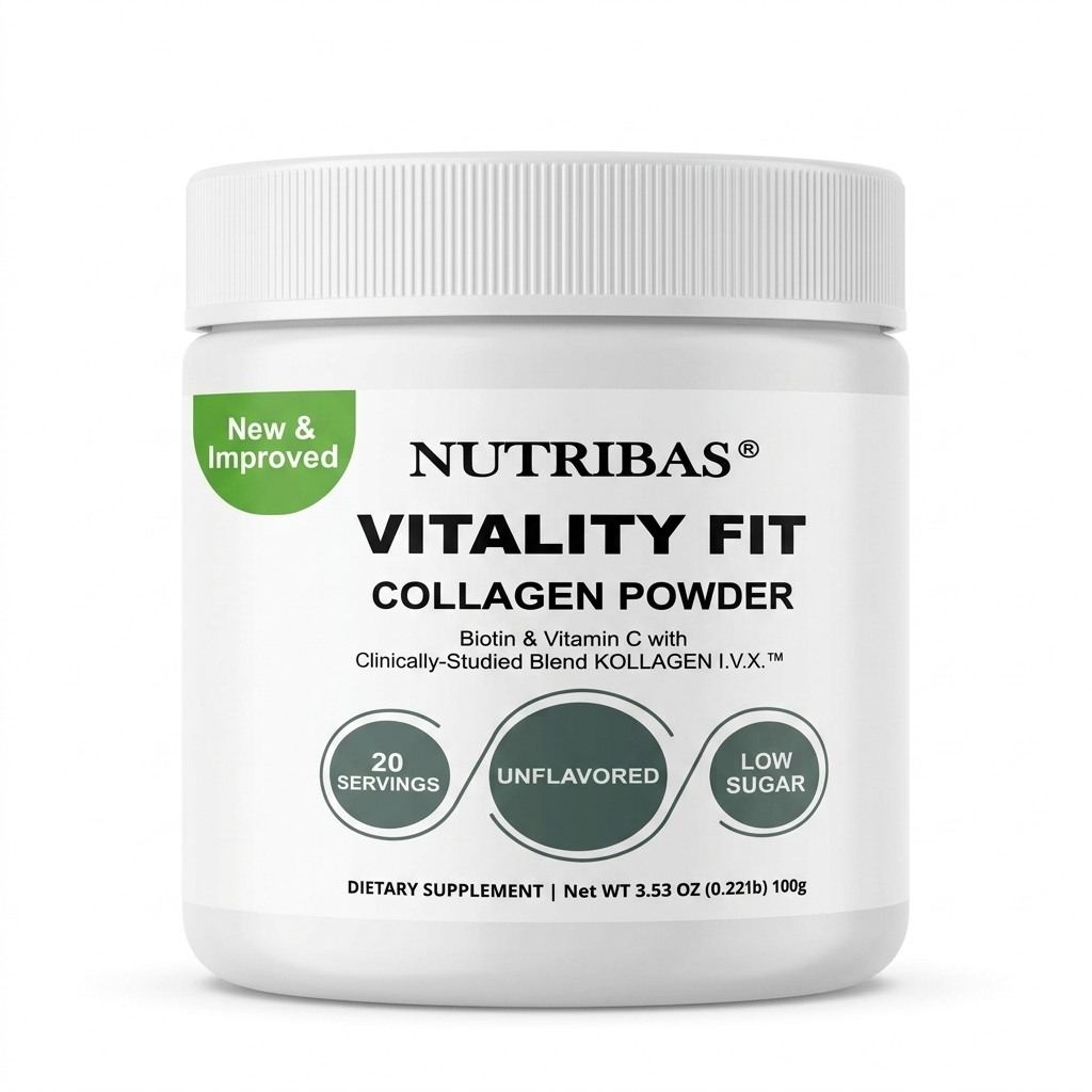 NUTRIBAS Multi Collagen Peptides Powder – Choose Your Flavor & Pack