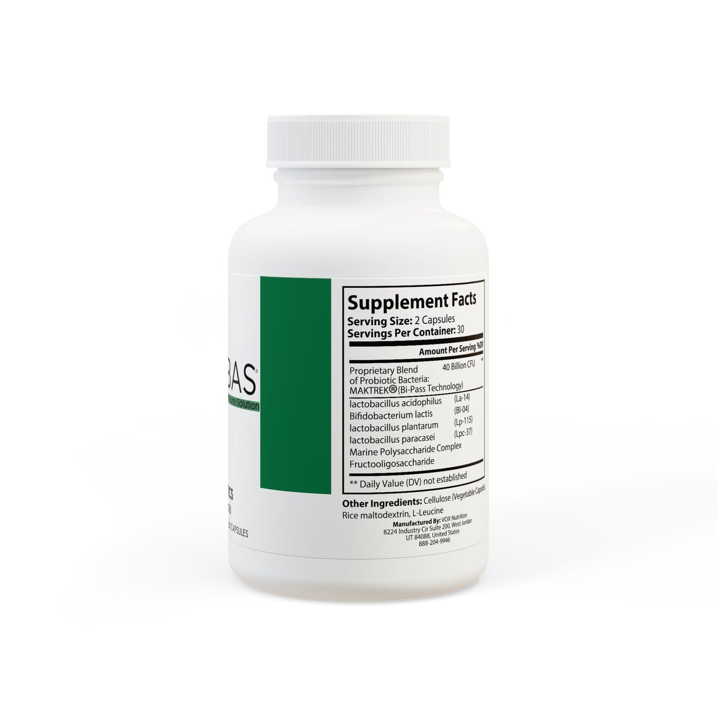 Probiotics Supplement (60 Capsules)