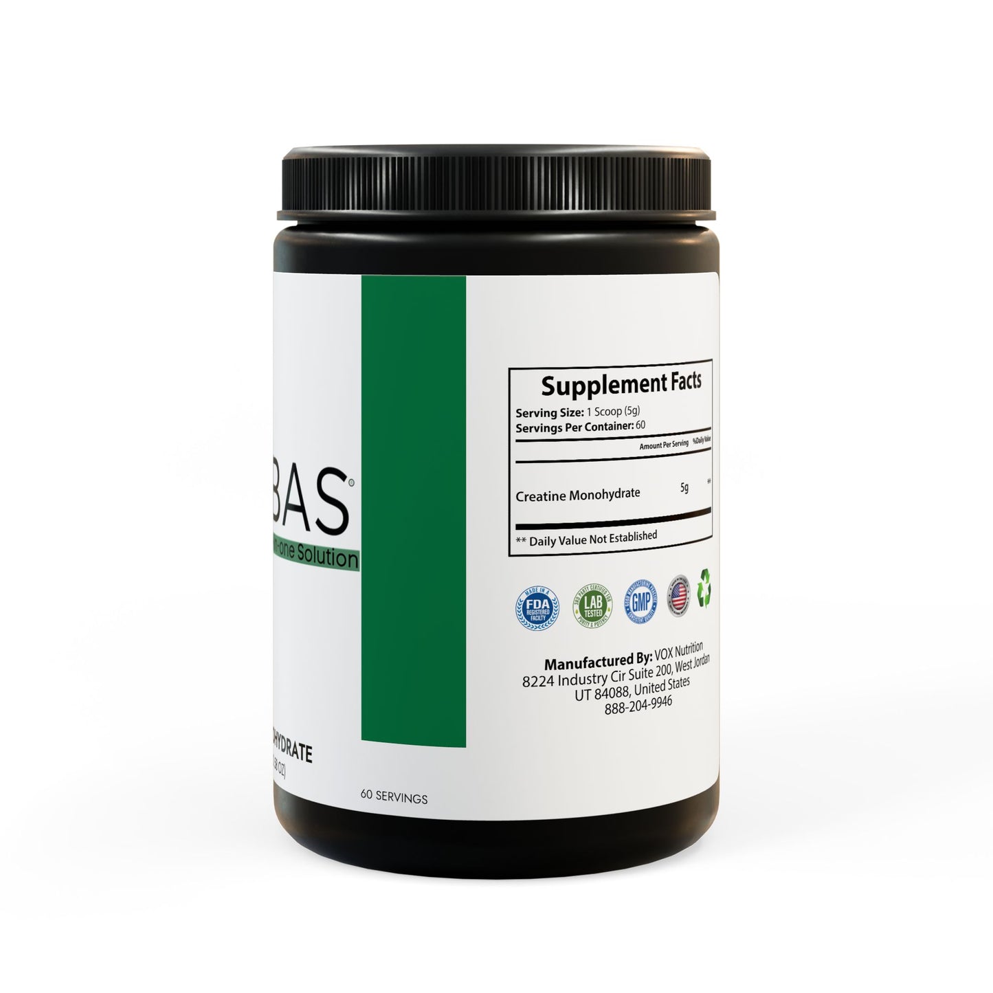 Creatine Monohydrate Supplement (300g, 10.58oz)