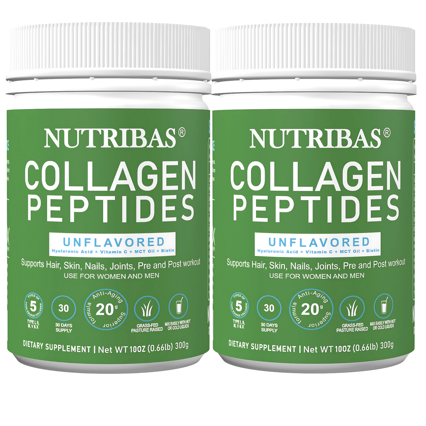 collagen peptides unflavored duo pack