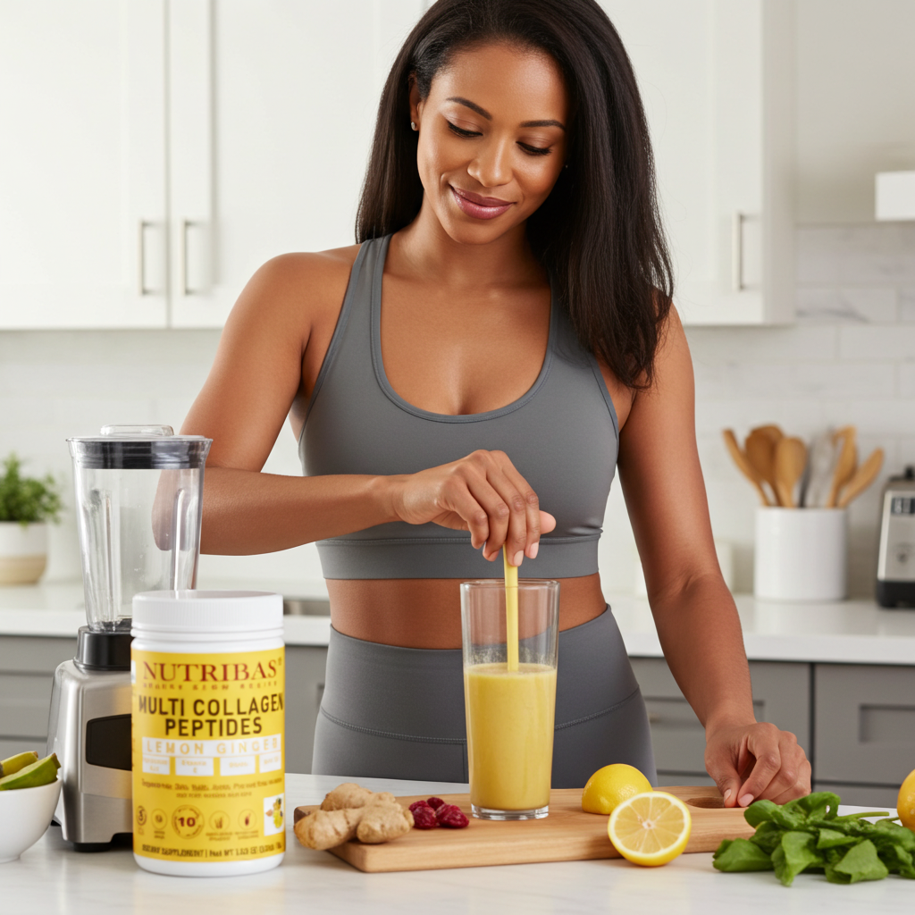 Multi Collagen Powder Hydrolyzed - Lemon Ginger