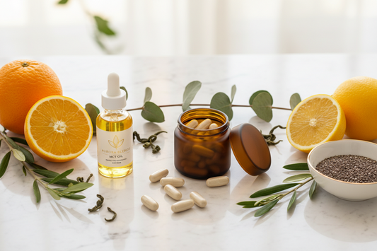 Biotin, Vitamin C & MCT Oil: The Wellness Trio for Hair, Immunity & Energy