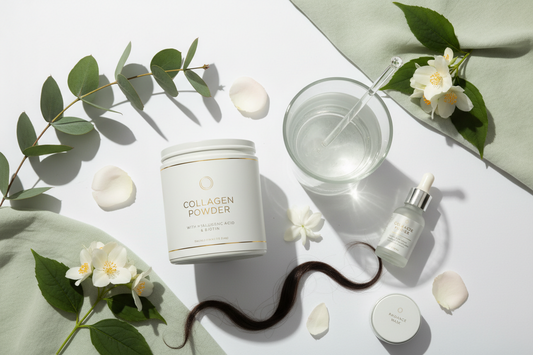 Collagen Powder with Hyaluronic Acid and Biotin: The Ultimate Skin & Hair Stack