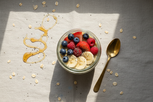 Collagen Overnight Oats — High-Protein Breakfast in 5 Minutes