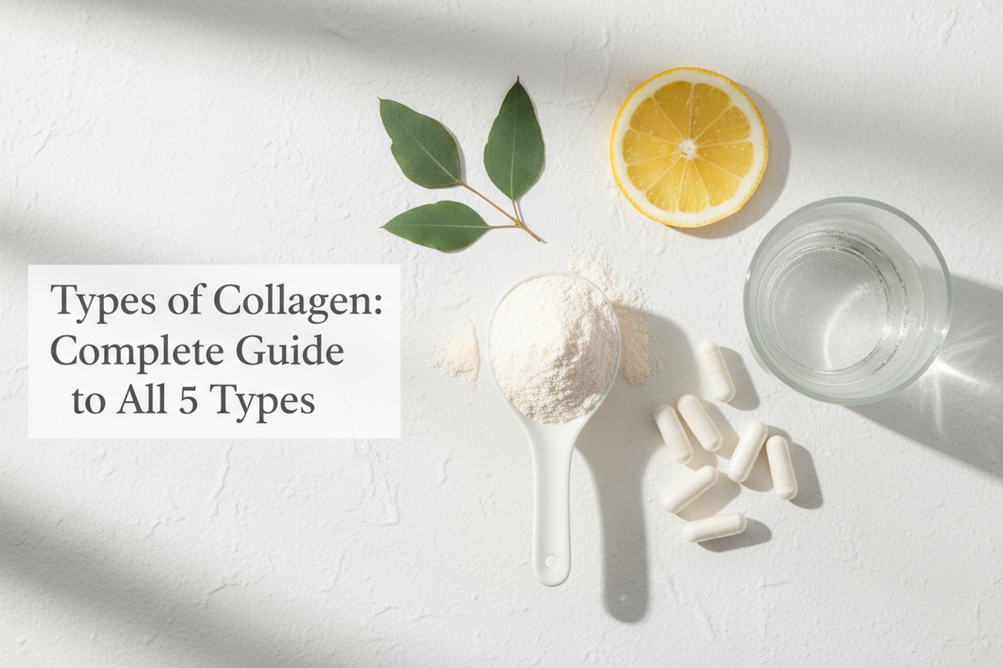 Types of Collagen: Complete Guide to All 5 Types & Which You Need