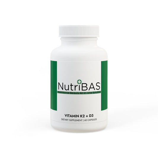Vitamin K2 + D3 Supplement (60 Capsules)