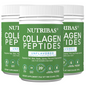 Grass Fed Hydrolyzed Multi Collagen Powder Supplement trio pack