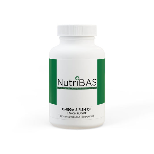 Omega 3 Fish Oil Supplement (60 Softgels)