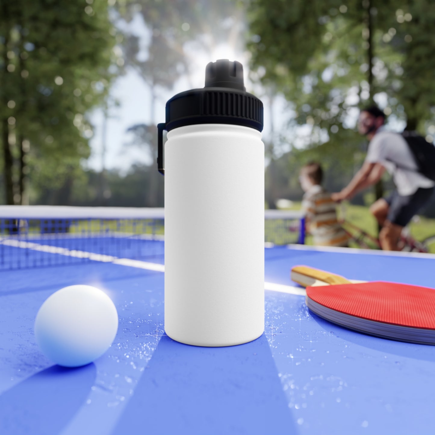 Stainless Steel Water Bottle with Sports Lid