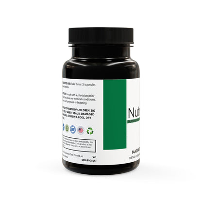 Magnesium Zinc Supplement (90 Capsules)