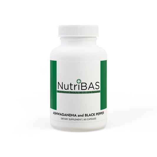 Ashwagandha and Black Pepper Supplement (60 capsules)