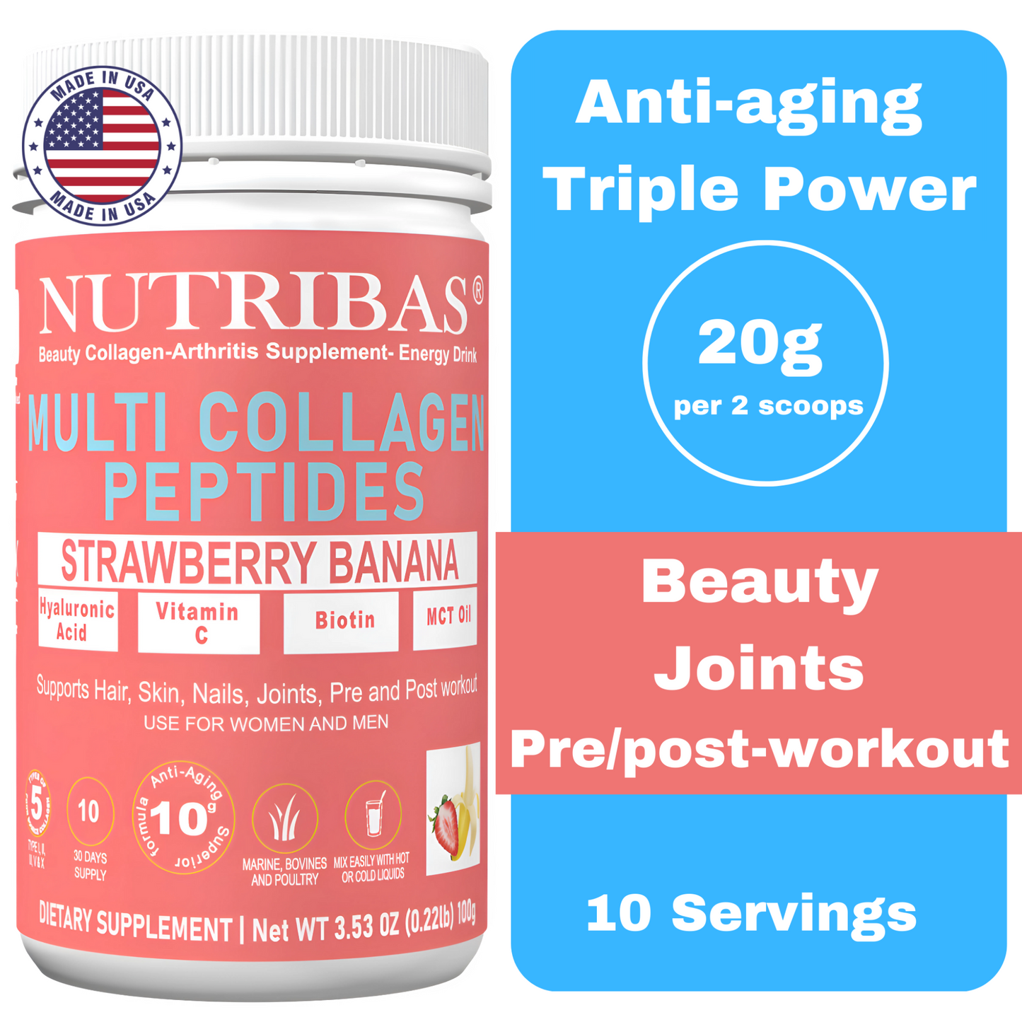 {{product_title }} - {{Grass Fed Hydrolyzed Multi Collagen Powder Supplement}}