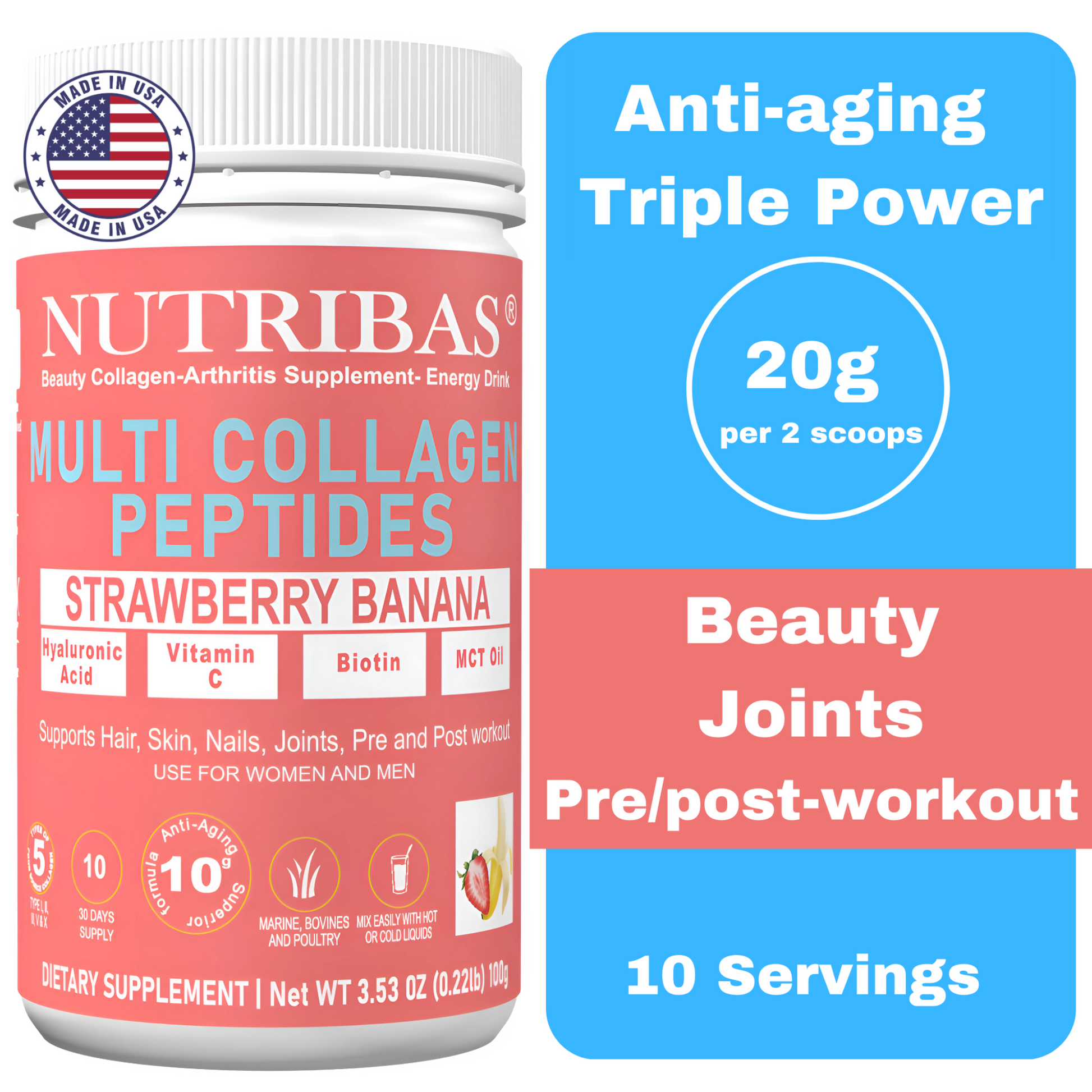 {{product_title }} - {{Grass Fed Hydrolyzed Multi Collagen Powder Supplement}}