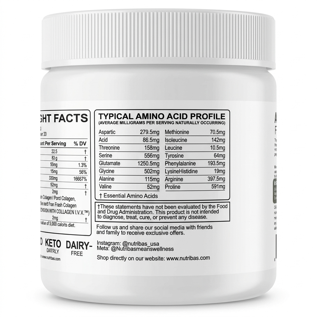 Hydrolyzed Multi Collagen Lemon Ginger, 100 g