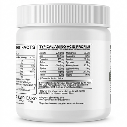 Hydrolyzed Multi Collagen Mango Pineapple, 100 g