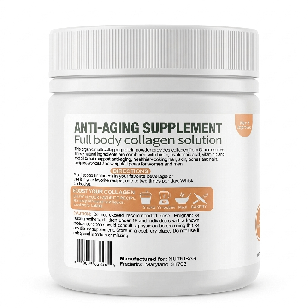 Hydrolyzed Multi Collagen Mango Pineapple, 100 g