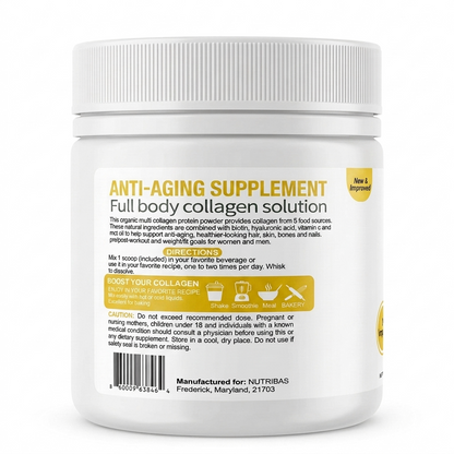 Hydrolyzed Multi Collagen Vanilla, 100 g