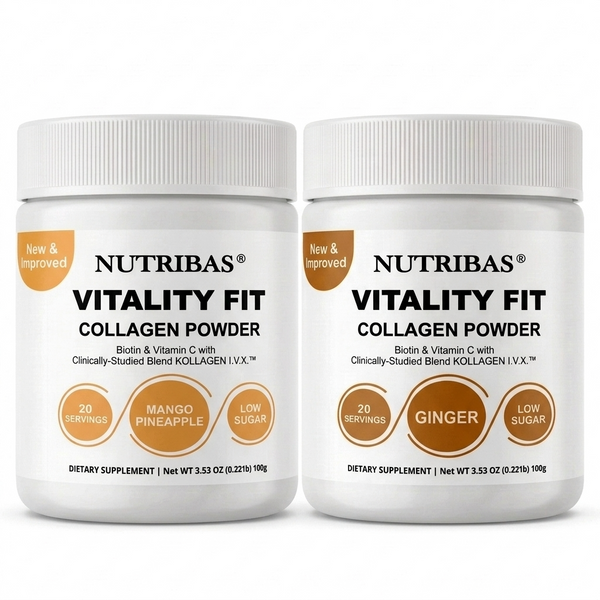 Multi Collagen Peptides Powder – Mango Pineapple Lemon Ginger, 200g