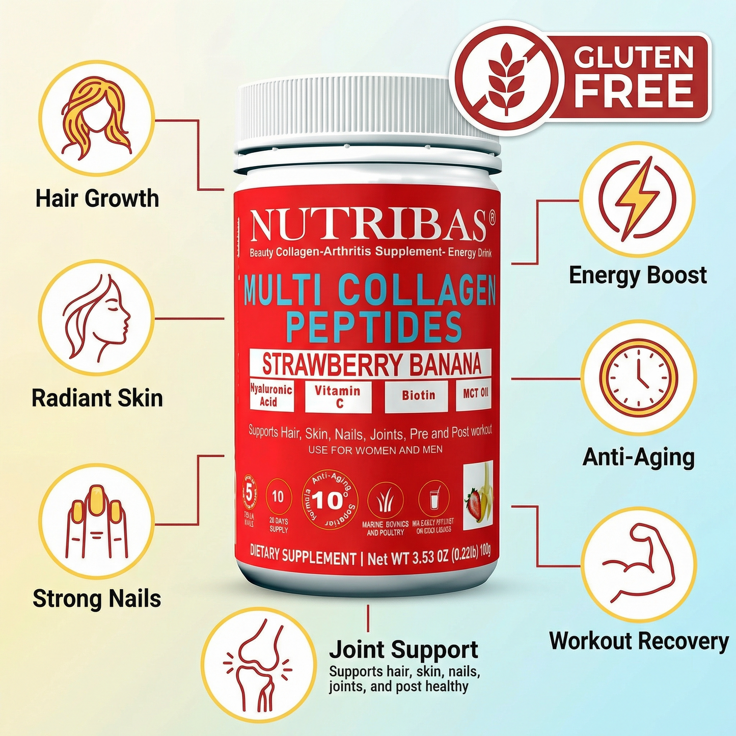 Multi Collagen Powder+