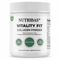 Nutribas Vitality Fit Collagen Powder container on a white background