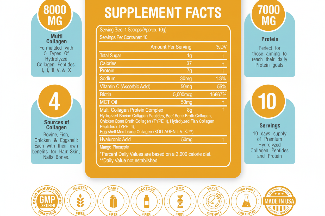 natural mango collagen supplements