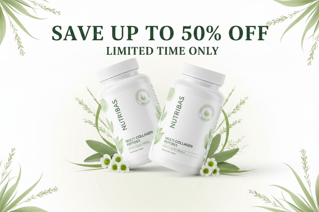 NUTRIBAS Save up to 50% off Limited time only