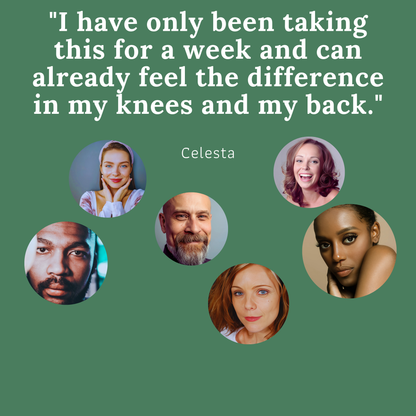 Grass-fed vanilla collagen protein powder in pouch packaging